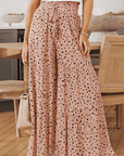 Analia Leg Dalmatian Palazzo Pants