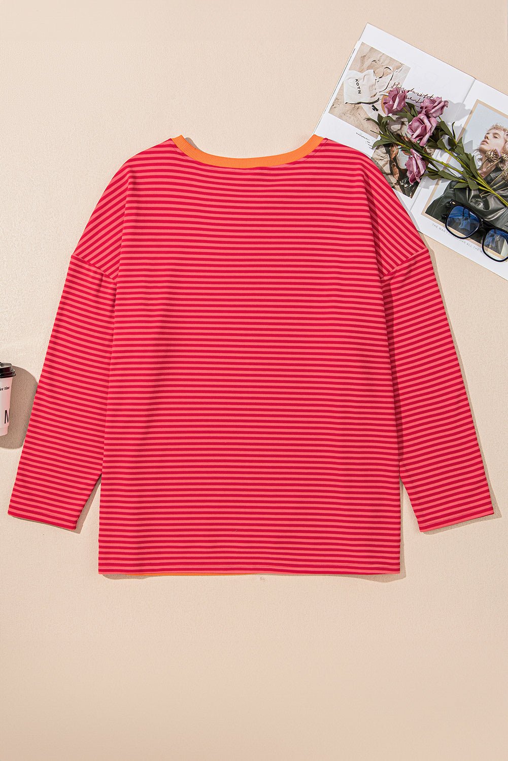 Eliza Sleeve Decor top Long Sleeve PLUS Top