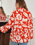 Shelby Print Loose Up PLUS Shirt