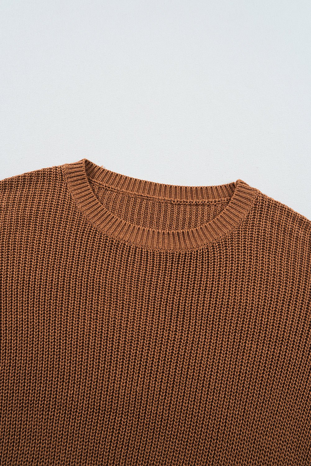 Evelyn Beaded Drop Shoulder Sweater