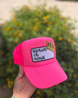Jesus is King patch trucker hat -clearance