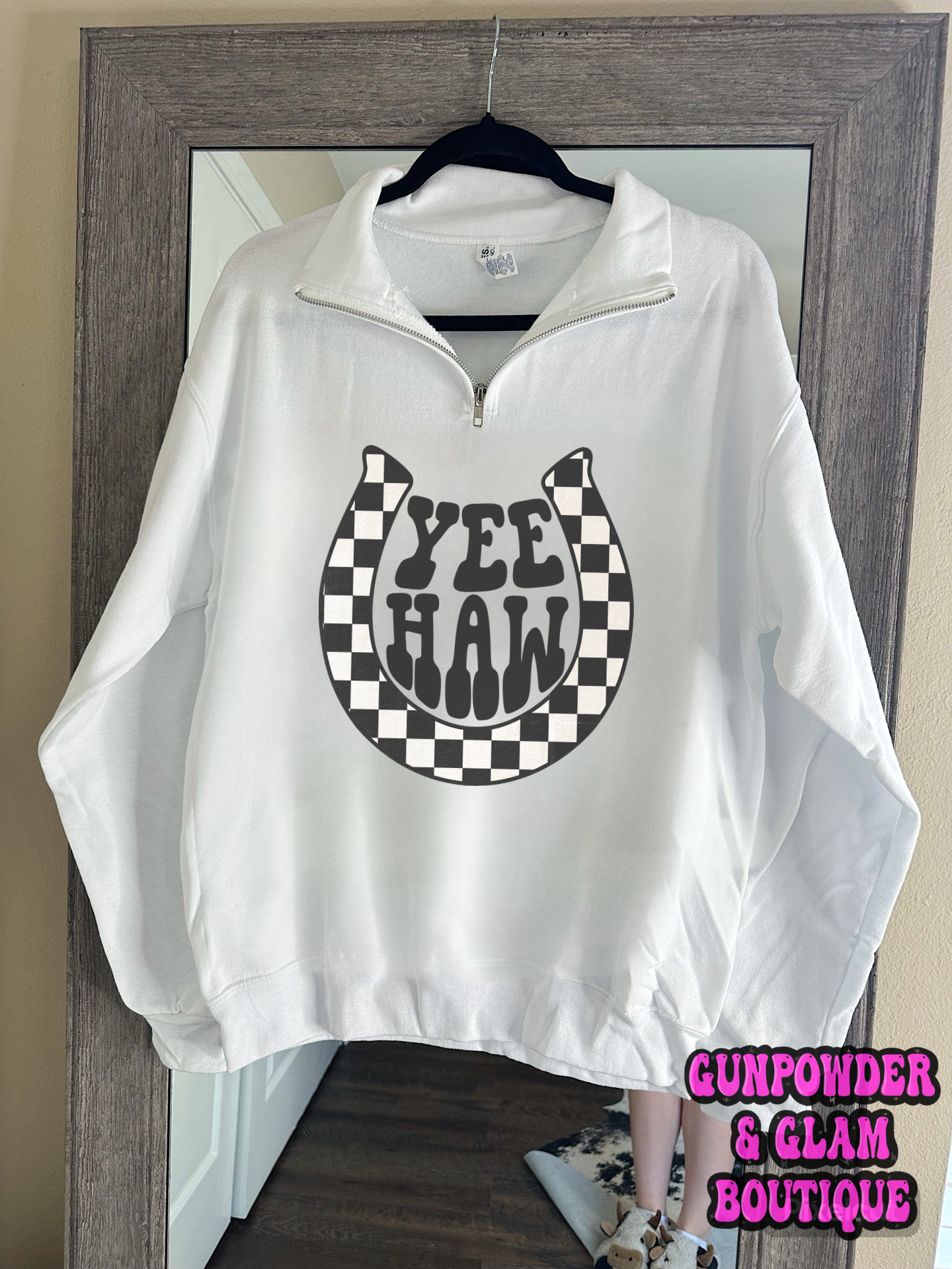 Yee Haw Quarter Zip
