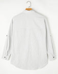 Zazita Tab Sleeve Long Shirt