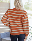 Isabella Trim Drop Shoulder Sweater