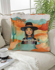 Native Peace Begins Within Throw Pillow Case Made in America