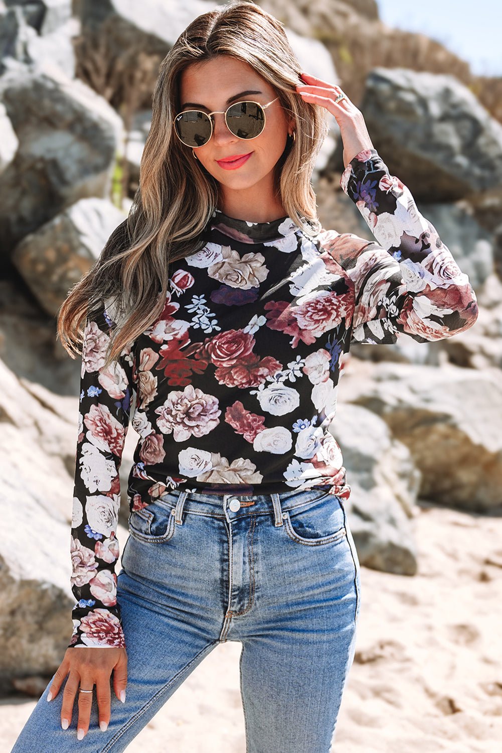 Robin Sleeve Slim top Long Sleeve Top