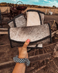 The Hazy Elva Wallet (Black Leather ) a Haute Southern Hyde by Beth Marie Exclusive