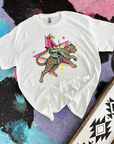 Retro Cowboy Jaguar Tee or Crewneck