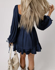 Deborah Waist Square Mini Dress