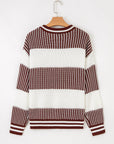 Haley Drop Shoulder Loose Sweater