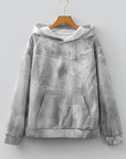 Maya Print Oversized Sporty Hoodie