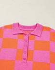 Meredith Polo Collar Baggy Sweater