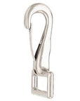 5/8 X 1-1/2 In Die Cast Horse Loopeye Spring Snap Nickel Plated