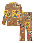 Baha Ranch Vintage Cowgirl Collage Pajama Set