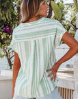Yusra Short Sleeve Casual Blouse