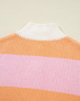 Claire Half Zip Oversize Sweater