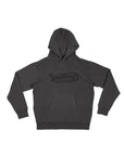 Embroidered Rope Logo Hoodie Charcoal