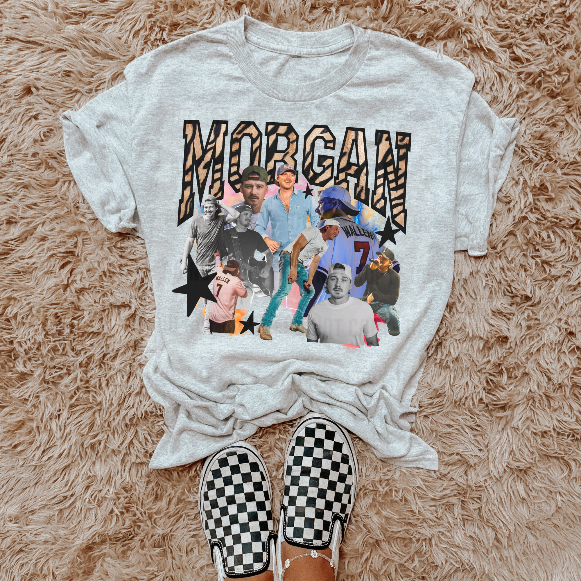 Morgan Collage TEE or CREWNECK
