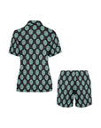 Turquoise Concho Women's Western Pajama Set