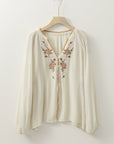 June Puff Sleeve Loose Shirt