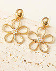 Kendall Pearl Decor Stud Earrings