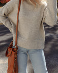 Isabella High Drop Shoulder Sweater