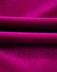 Plus Size Velvet Button-Up Pocketed Drop Shoulder Shirt