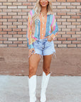 Winter Drop Shoulder Loose Shirt