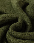 Solid Slouchy Drop Shoulder Sweater Dress