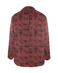 Baha Ranch Burgandy Cowboy Women's Western Blazer