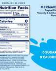 Sugar Free Mermaid Hydration Syrup with Electrolytes 375 ml