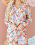 Remi Heart Collared Tunic Shirt