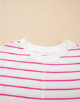 Stripe Top and Pants Set