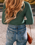 Estrella Slim Fit Wrap Bodysuit