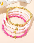 Haisley Layered Elastic Bracelet Set