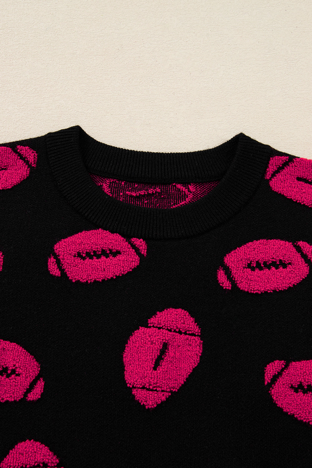 Game Day Football Short Sleeve Sweater