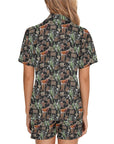 All Cowboy Print Women's Western Pajama Set