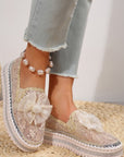 Ayah Breathable Lace Loafer Shoes