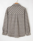 Ava Flap Patchwork Plaid Shacket