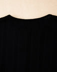 Poppy Textured Knit Drawstring Blouse