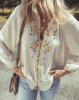 June Puff Sleeve Loose Shirt
