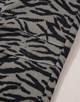 Hunter Printed Wide Leg Jeans