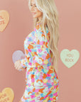 Remi Heart Collared Tunic Shirt