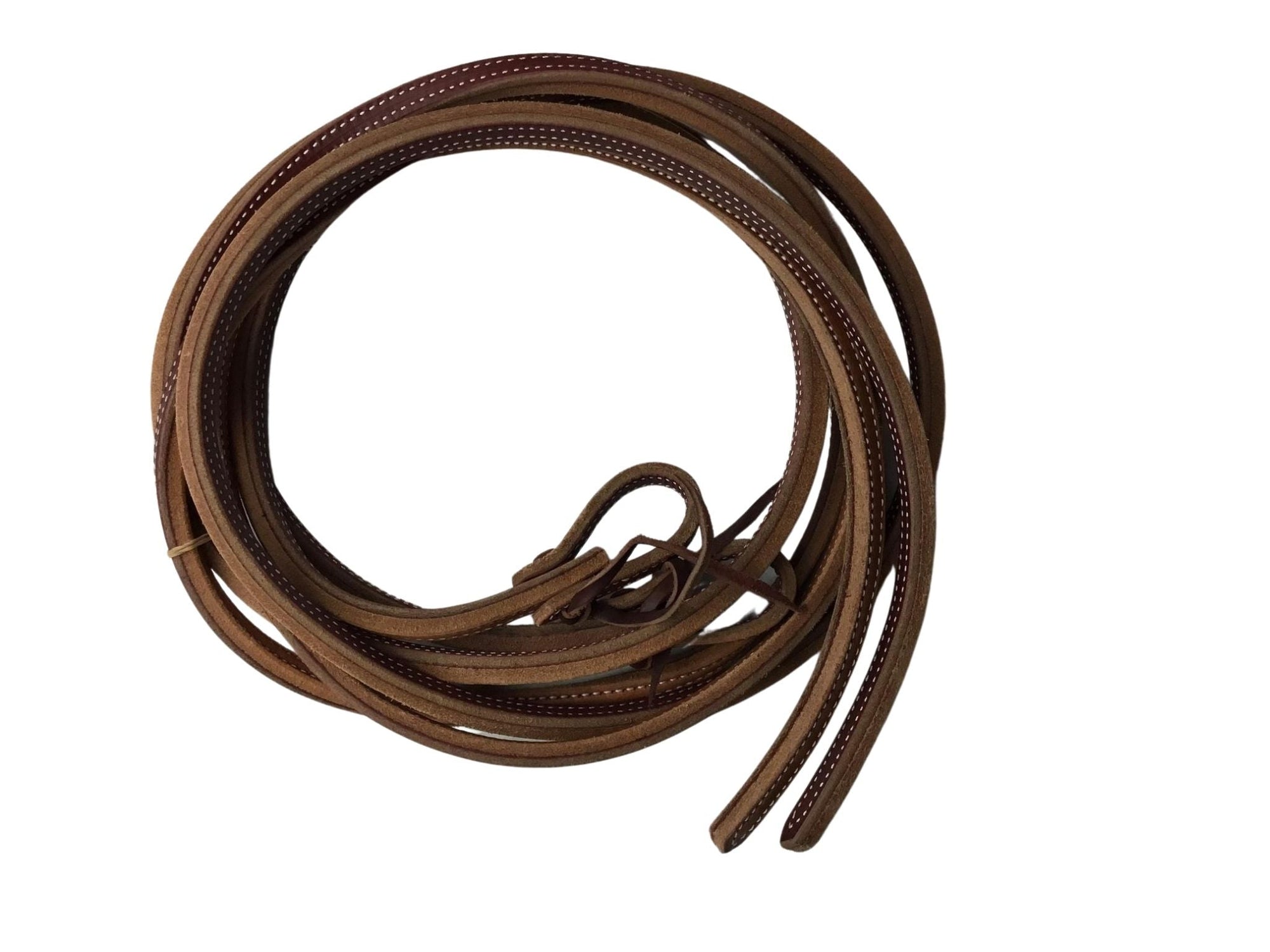Double &amp; Stitched Harness Reins