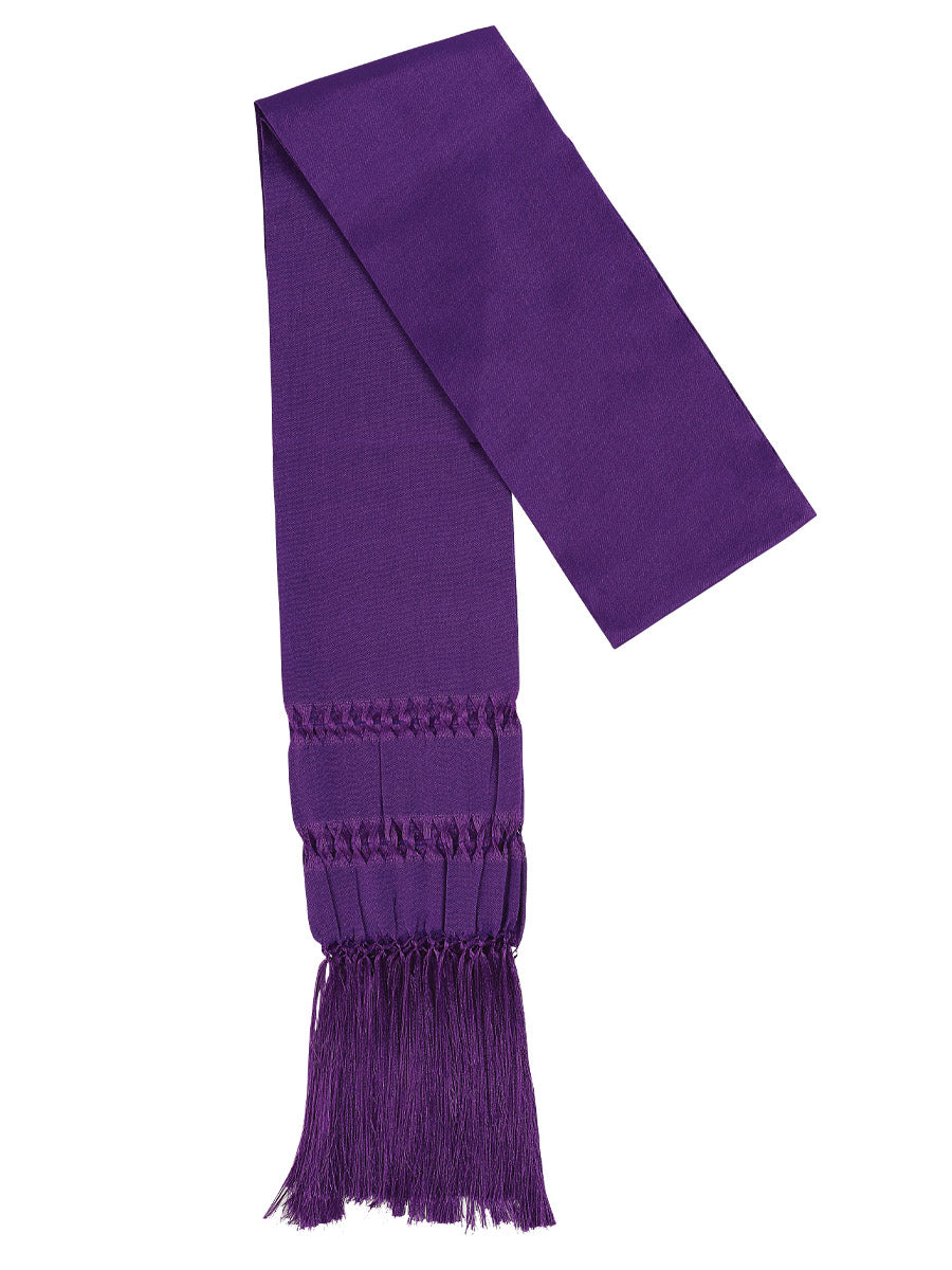 Mexican Shawl 85% Articela, 15% Polyester in Purple