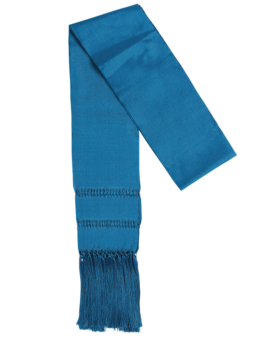 Mexican Shawl 85% Articela, 15% Polyester in Turquoise