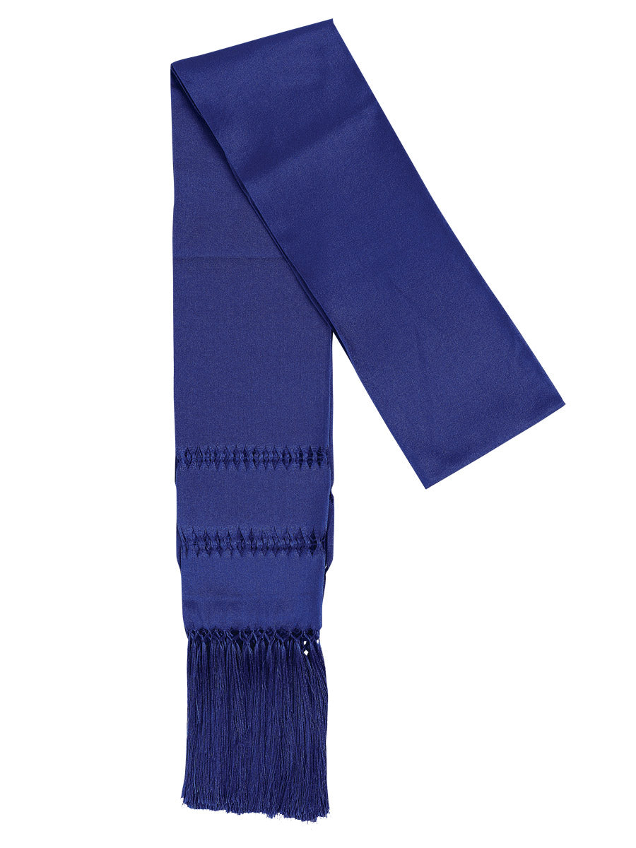 Mexican Shawl 85% Articela, 15% Polyester in Royal Blue