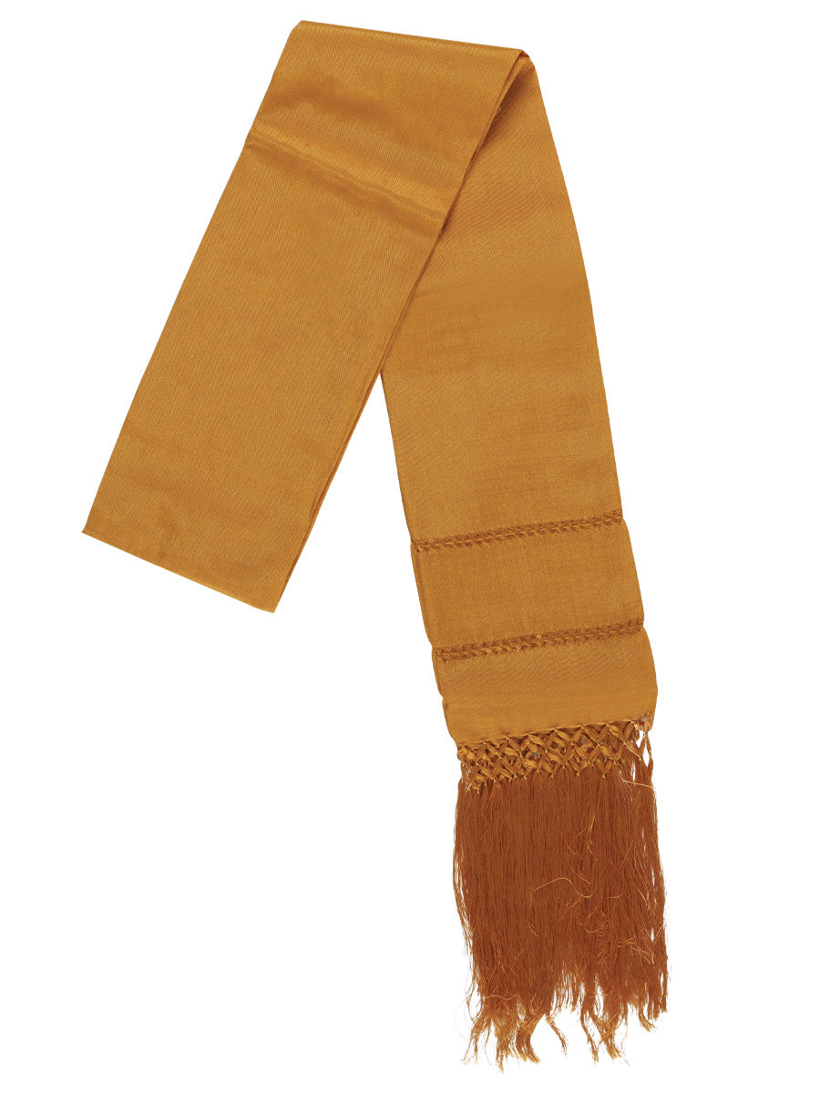 Mexican Shawl 85% Articela, 15% Polyester in Gold
