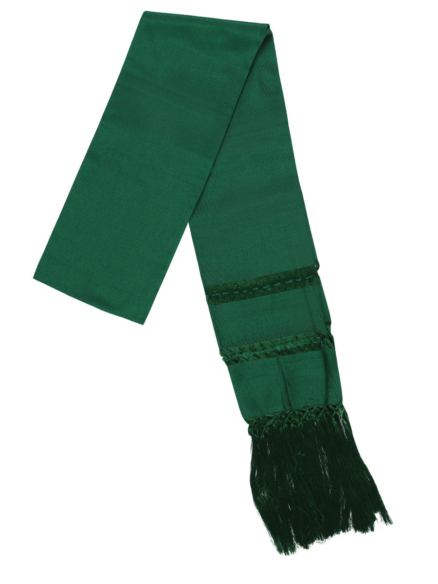 Mexican Shawl 85% Articela, 15% Polyester in Green