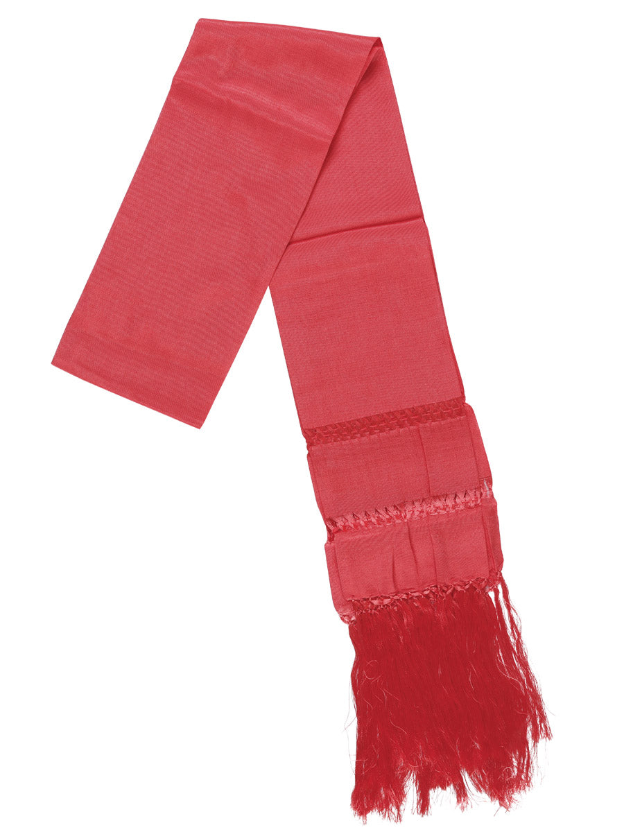 Mexican Shawl 85% Articela, 15% Polyester in Coral